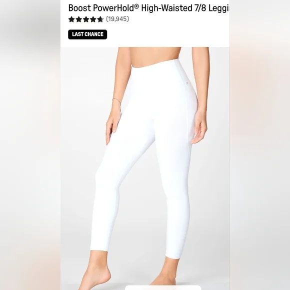 FABLETIC Leggings With Criss Cross Designs - Picture 2 of 8